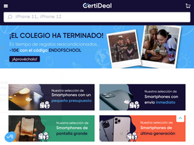'certideal.es' screenshot