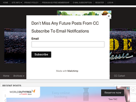 'curbsideclassic.com' screenshot