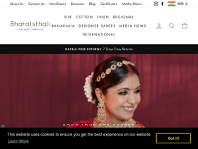 'bharatsthali.com' screenshot