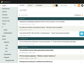 'high.fi' screenshot