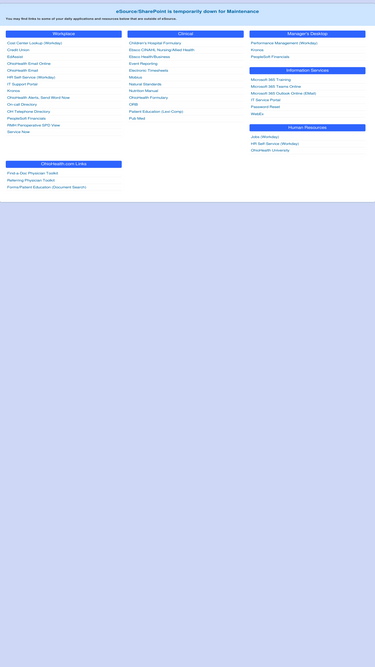 ohesource.ohiohealth.com Competitors - Top Sites Like ohesource.ohiohealth.com  | Similarweb