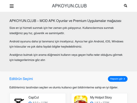 'apkoyun.club' screenshot