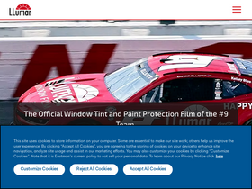 'llumar.com' screenshot