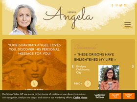 'guardian-angel-messenger.com' screenshot