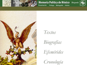 'memoriapoliticademexico.org' screenshot
