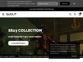 'shout.com.tr' screenshot