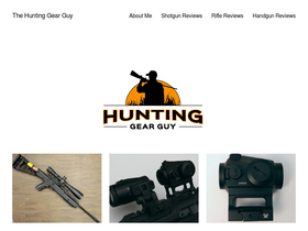 'huntinggearguy.com' screenshot