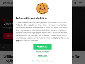 'kopfhoerer.de' screenshot