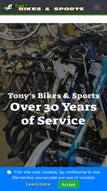 tonysbikes.com