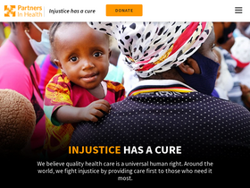 'pih.org' screenshot