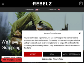 'rebelz.eu' screenshot