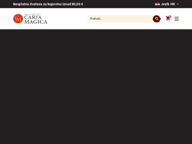 'cartamagica.hr' screenshot