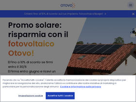 'otovo.it' screenshot