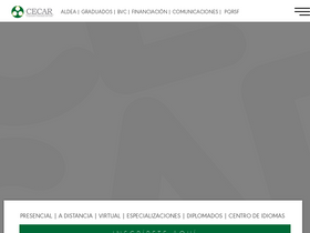 'cecar.edu.co' screenshot