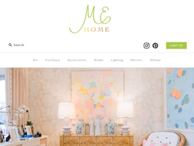 mehomecollection.com homepage screenshot