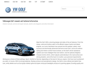 'vwgolf.org' screenshot