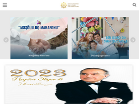 'sosial.gov.az' screenshot