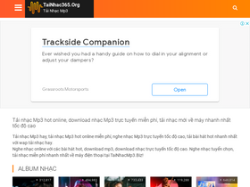 'tainhacmp3.biz' screenshot