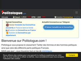 'politologue.com' screenshot