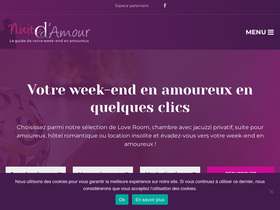 'nuit-amour.fr' screenshot