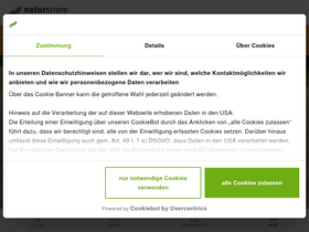 'naturstrom.de' screenshot