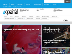 'operationrainfall.com' screenshot