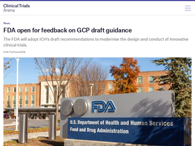 'clinicaltrialsarena.com' screenshot
