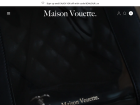 maisonvouette.com homepage screenshot