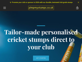 pimpmystumps.co.uk homepage screenshot