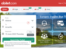 'obilet.com' screenshot