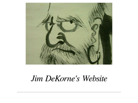 'jamesdekorne.com' screenshot