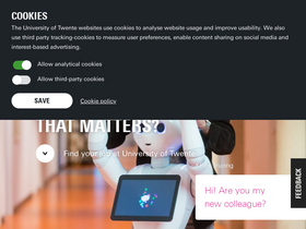 'utwentecareers.nl' screenshot