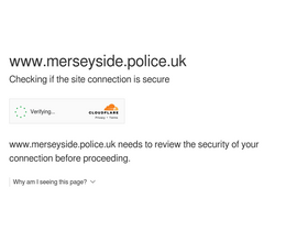 'merseyside.police.uk' screenshot