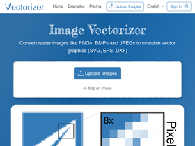 'vectorizer.io' screenshot