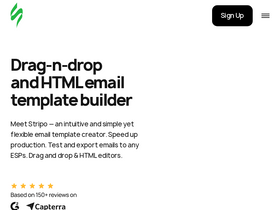 'stripo.email' screenshot