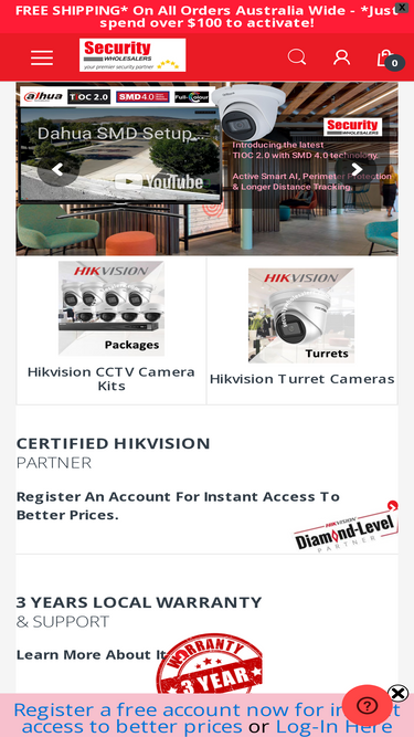 Hikvision competitors store