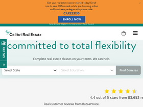 'colibrirealestate.com' screenshot