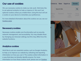 'annafreud.org' screenshot