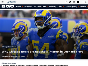 'beargoggleson.com' screenshot