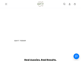 Quititaus website screenshot