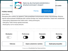 'kontigo.com.pl' screenshot