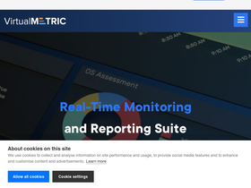 'virtualmetric.com' screenshot