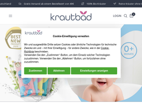 krautbad.de homepage screenshot