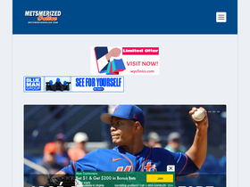 'metsmerizedonline.com' screenshot