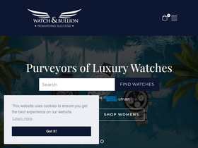 'watchandbullion.com' screenshot