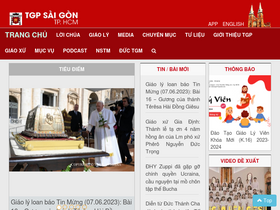 'tgpsaigon.net' screenshot