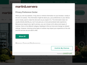 'martinservera.se' screenshot