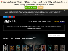 'vizjer.pl' screenshot