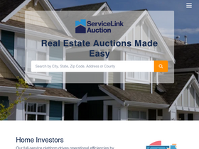 'servicelinkauction.com' screenshot