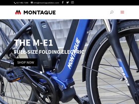 'montaguebikes.com' screenshot